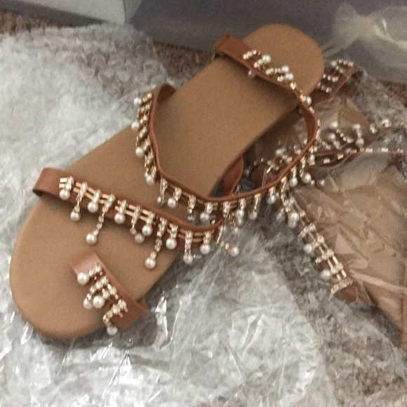 Beaded Boho Sandals - Picture 3 of 3